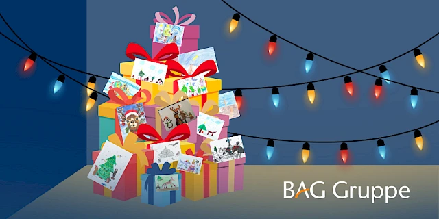 Unser Weihnachtsmalwettbewerb ist zurück – und wird in diesem Jahr tierisch kreativ